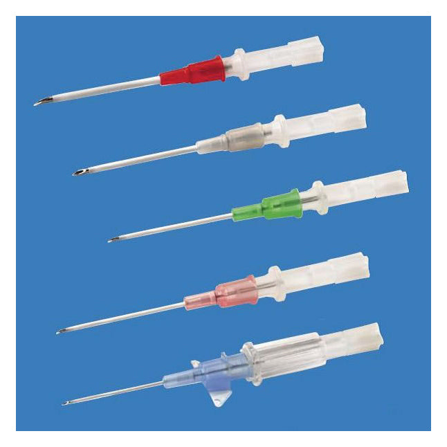 4055 Jelco Intravenous Catheter, Straight Hub, 18GA x 1.25", 50EA/BX