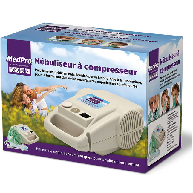 705-470 MedPro Compressor Nebulizer Kit, with Child and Adult Mask, 1/EA