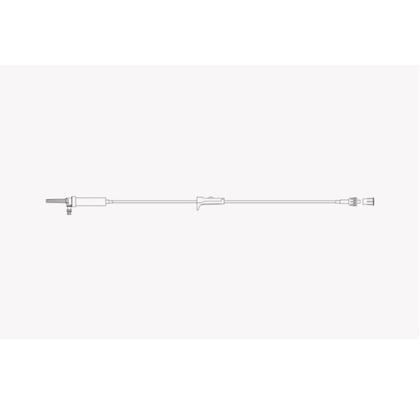 AL10014881 Secondary Administration Set, Non-Vented Needle-Free Valve, 100EA/CA