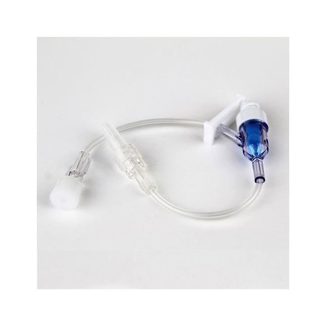 ALMX9060 Extension Set, Standardbore Tubing, Side Clamp with 1 NAC-y Needle-free Valve, 50EA/CA