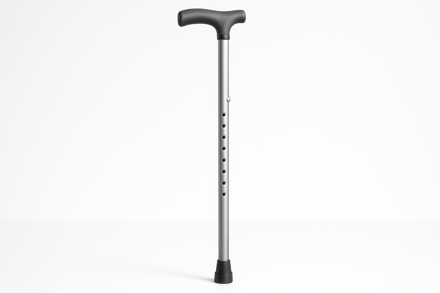 Aluminum Push Button Cane