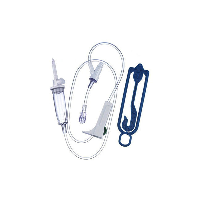 BBUS1921 Secondary IV Administration Set, With ULTRASITE Injection Site, 15drops/mL, 50EA/CA
