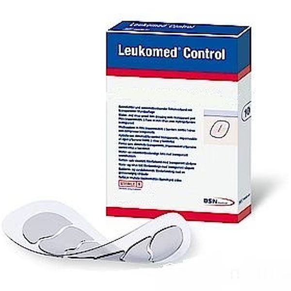 BSN7323002 Leukomed Post-op Dressings, Leukomed Control Dressing, 3.16" x 6", 10EA/BX