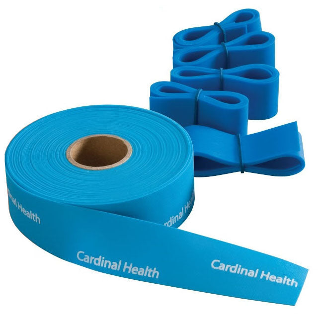 CH-8069 Cardinal Health Tourniquets, Polyisoprene, Blue, 1" x 18", 100EA/BX