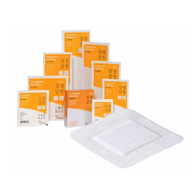 COMP23 Cardinal Health Composite Dressing, 2" x 3", 10EA/BX
