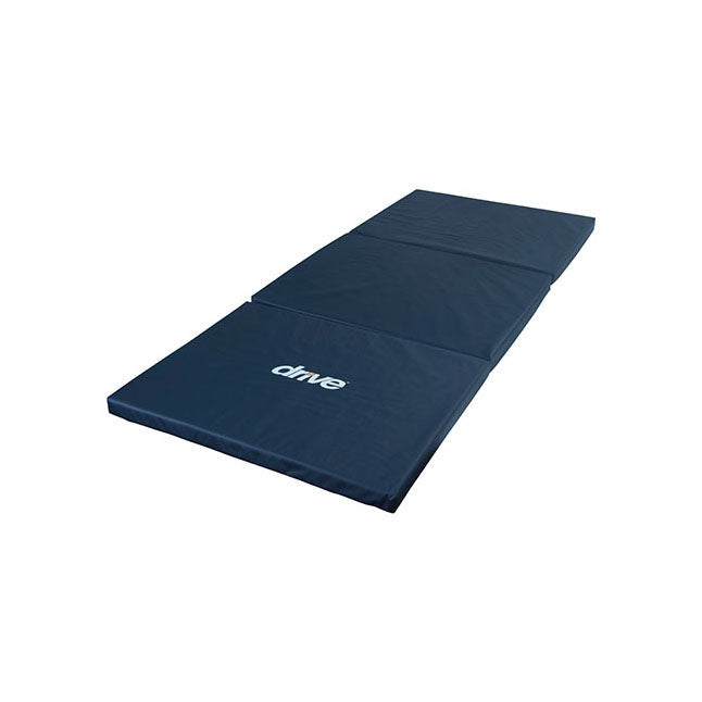 DRV14700 Tri Fold Bedside Mat, 30" x 72" x 2", 1/EA