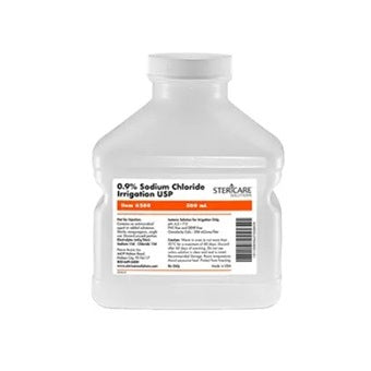 IC6270 0.9% Sodium Chloride Irrigation USP in Plastic Pour Bottle, 250mL, 24EA/CA