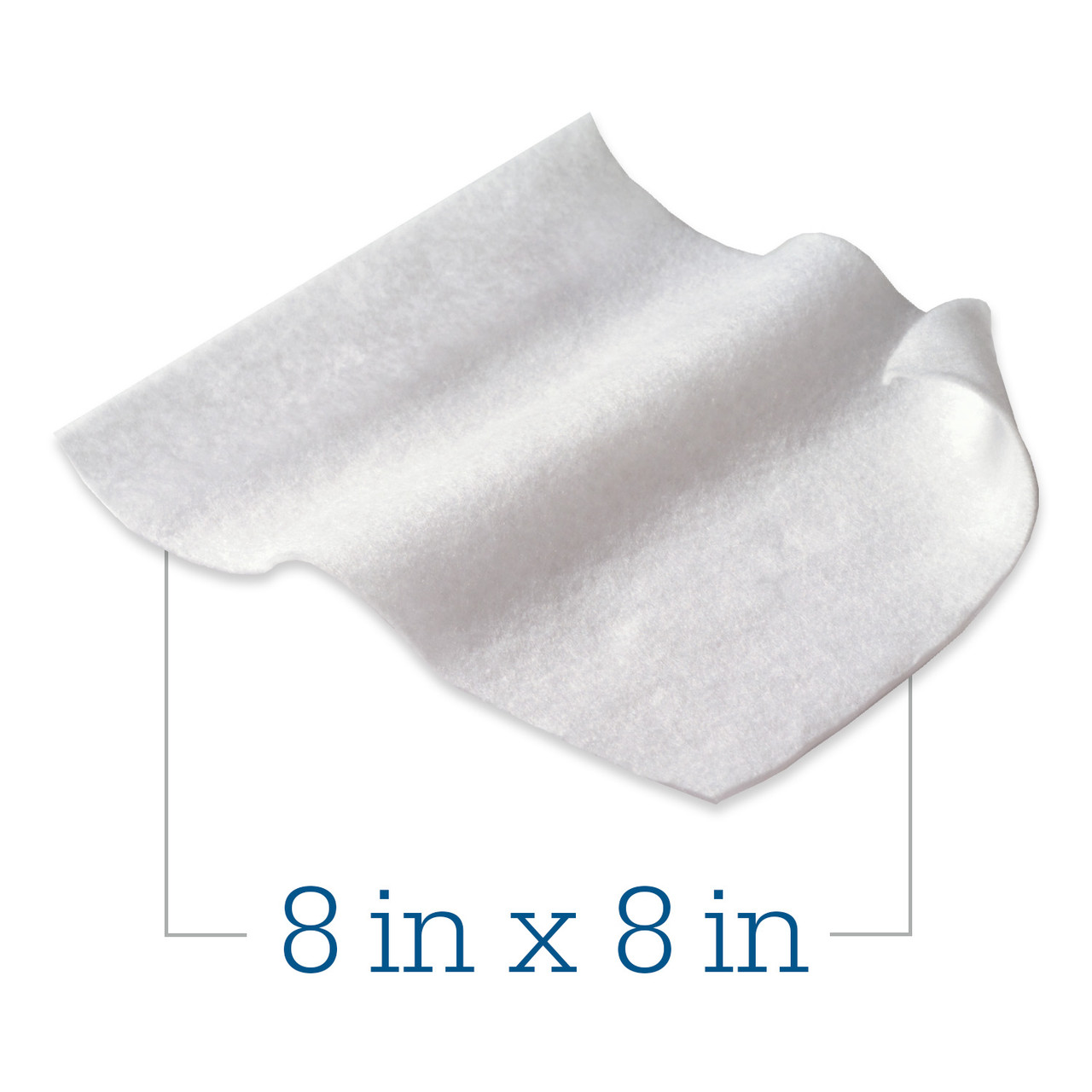 SAGE7803-C Essential Bath Full-Body Washcloth, Fragrance-Free, Medium Weight, 8EA/BX