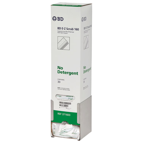 BD371603 E-Z Scrub Preoperative Scrub Brush, 30EA/BX