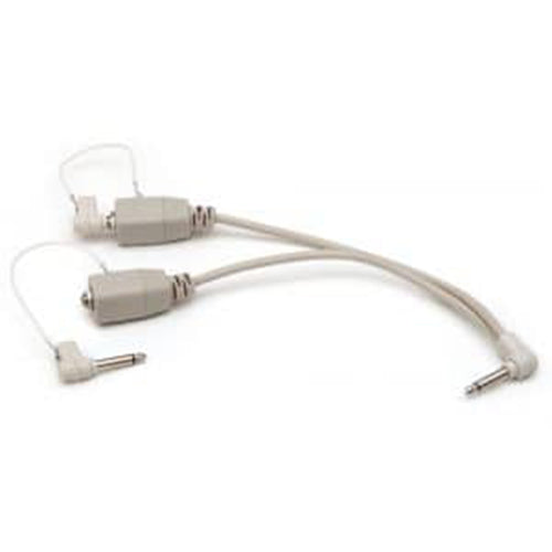 JUP1052001001 Call Cord Y Adapter, Dual, 0.25", 1/EA