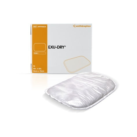 SN5999006 EXU-DRY Specialty Absorptive Wound Dressings, 23cm x 15cm, 12EA/BX