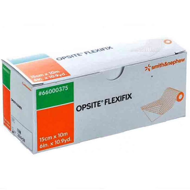 SN66000375 OPSITE FLEXIFIX Transparent Film Roll, 15cm x 10m, 1/EA