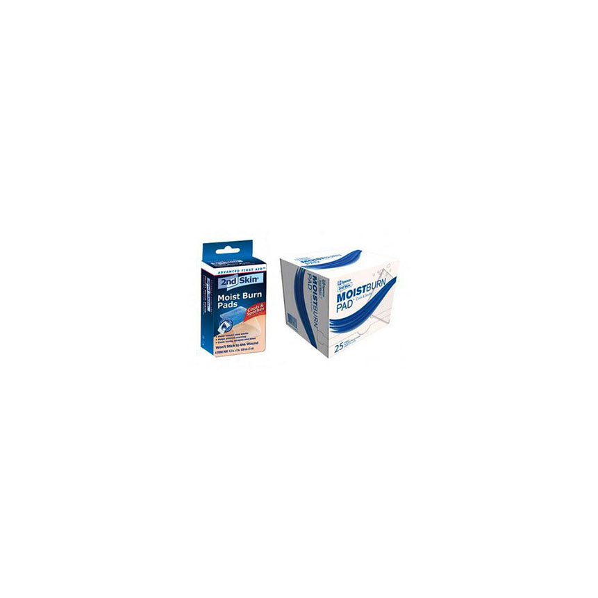 SPN47027 Second Skin Moist Burn Pads, 3" x 4", 3EA/BX