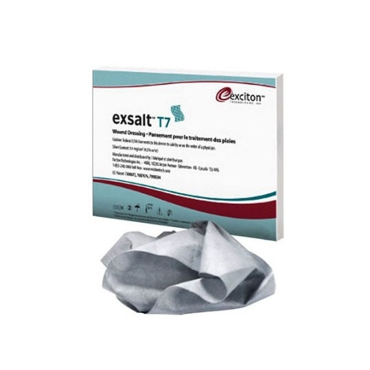 T70816 Exsalt T7 Silver Wound Dressing, 20cm x 40cm, 10EA/BX