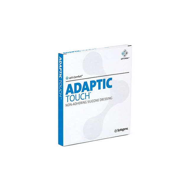 TCH501 Adaptic Touch Non-Adhering Silicone Dressing, 5cm x 7.6cm, 10EA/BX