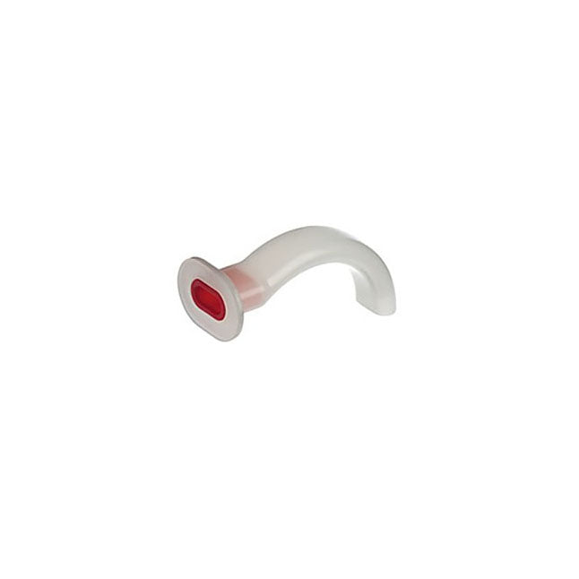 TY287-7631 Guedel Airway, Size 5, 100mm, Red, 10EA/CA