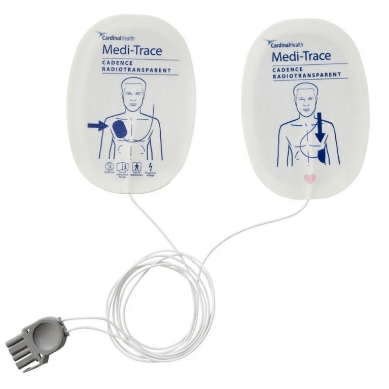 Z22550R Medi-Trace Cadence Adult Multi-Function Defibrillator Electrode, for Medtronic Pad, 10PR/BX