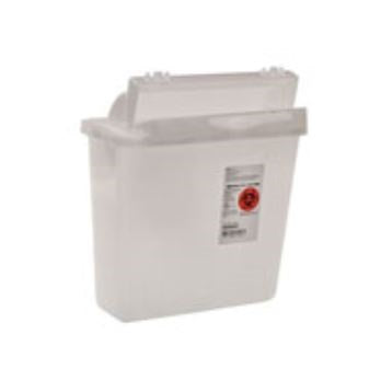 Z8506SA Monoject SharpStar Sharps Containers with Counter-balanced Door Lid, 5qt, 12.5", 20EA/CA