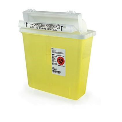 Z8533Y Monoject SharpStar Sharps Containers with Counter-balanced Door Lid, 2GL, 11.75", 1/EA