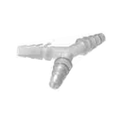 Z8888272005 Argyle Clean Polyethylene Y-Type Barbed Surgical Suction Tubing Connector, Large, 0.25-0.5", 50EA/CA