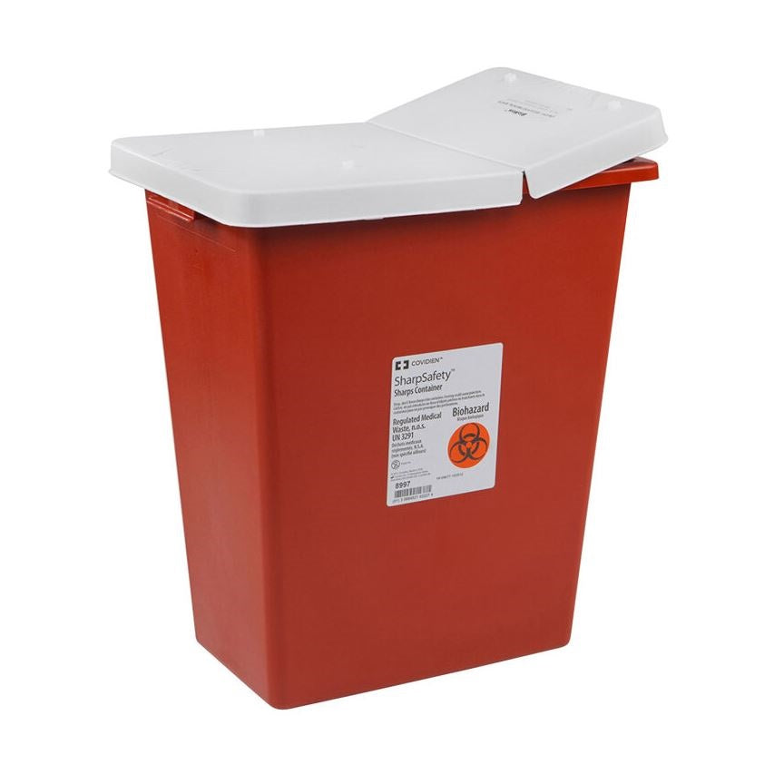 Z8932PG2 Monoject PGII Rated Large Volume Sharps Container, 12GL, 10EA/CA