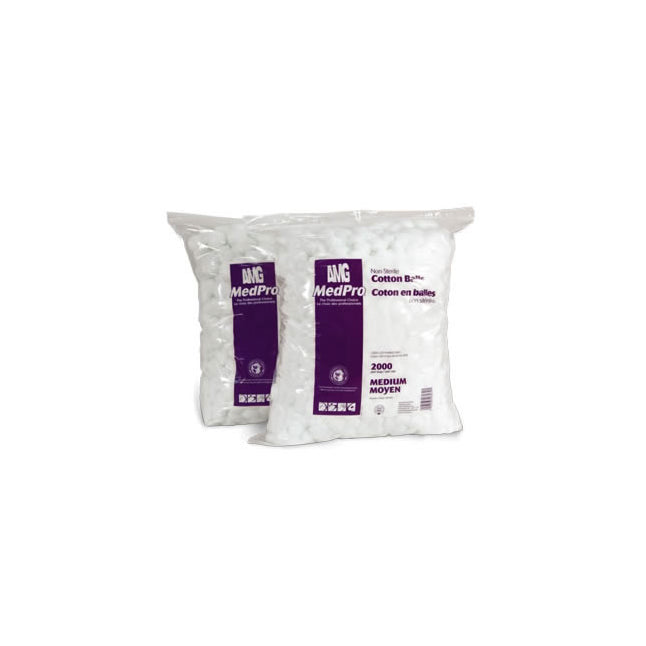 019-055 MedPro Cotton Ball, Large 1000EA/BG