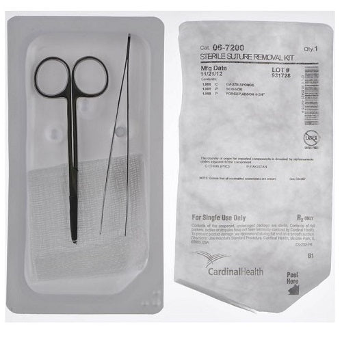 06-7200 Suture Removal Tray 50EA/CA