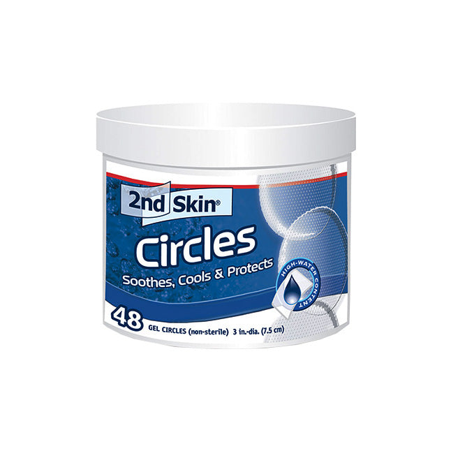 10-603 2nd Skin Gel Circle, 3", 48EA/BX