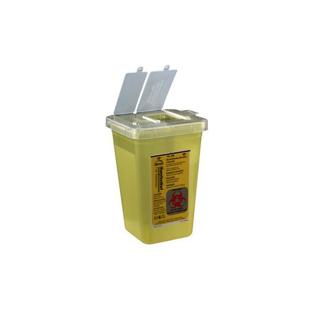 100-040 Sentinel Phlebotomy Container, 1qt, Yellow, 1/EA
