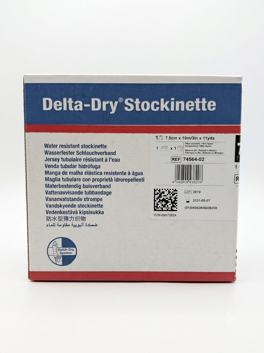 Delta-Dry Cast Stockinette 1RL/BX