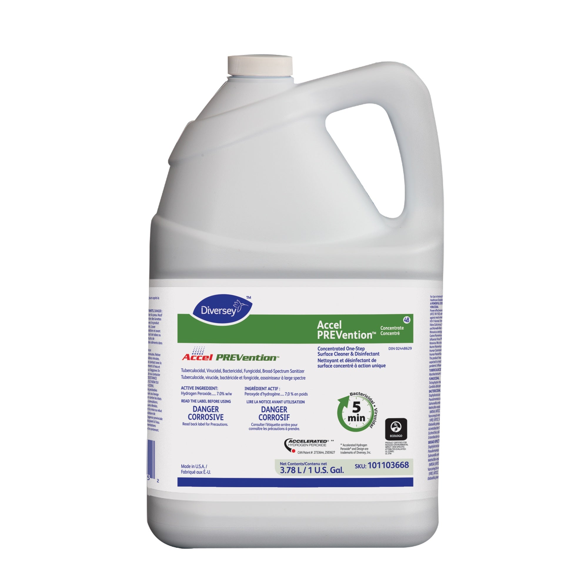101103668 Accel PREVention Concentrate, 3.78L, 4EA/CA