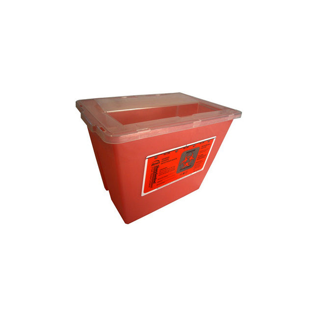 102-030 Sentinel Sharps Container, 2GL, Red, 30EA/CA