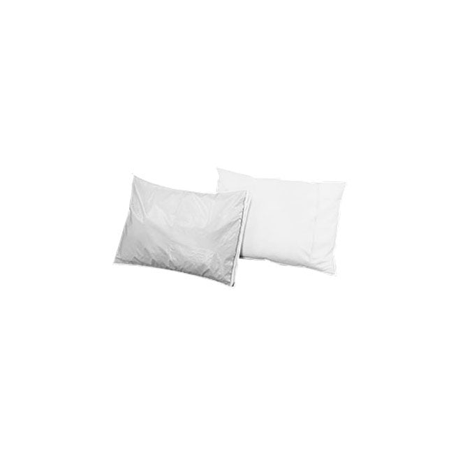 105035-11-MGD PLASTISTAFF II Pillow Cover, 4mil Thick, 21" x 27" White Zippered, 12EA/BX