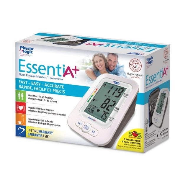 106-930 Physio logic essentiA Blood Pressure Monitor 1/EA