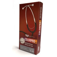 108-460 Color Pro Single Head Stethoscope, Silver Chestpiece, Grey Tubing, 1/EA