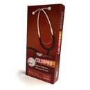 108-476 Color Pro Single Head Stethoscope, Silver Chestpiece, Red Tubing, 1/EA