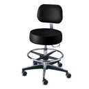 11001-BFRPH-64 Pneumatic Aluminum Exam Stool, 1/EA