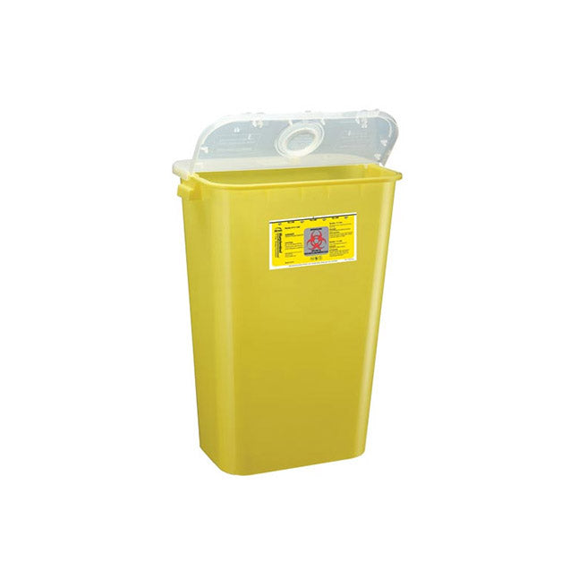 111-040 Sentinel Sharps Container, 11-13/16" x 16-1/2" x 22-1/2", 11GL, 1/EA