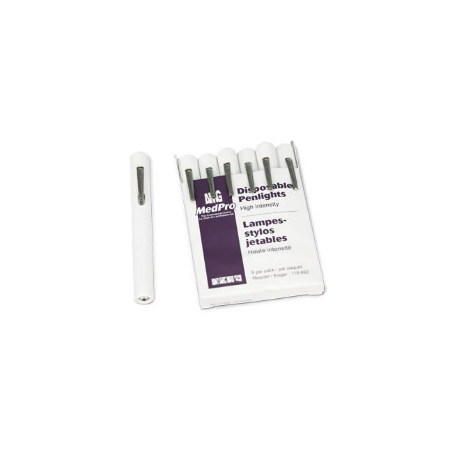 118-662 MedPro Penlight, Disposable, 6EA/BX
