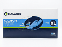 AQUASOFT Exam Glove, Blue, 300EA/BX