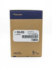 TC-SS-05S Hypodermic Syringe, 0.2cc Graduation, 5cc, 100EA/BX