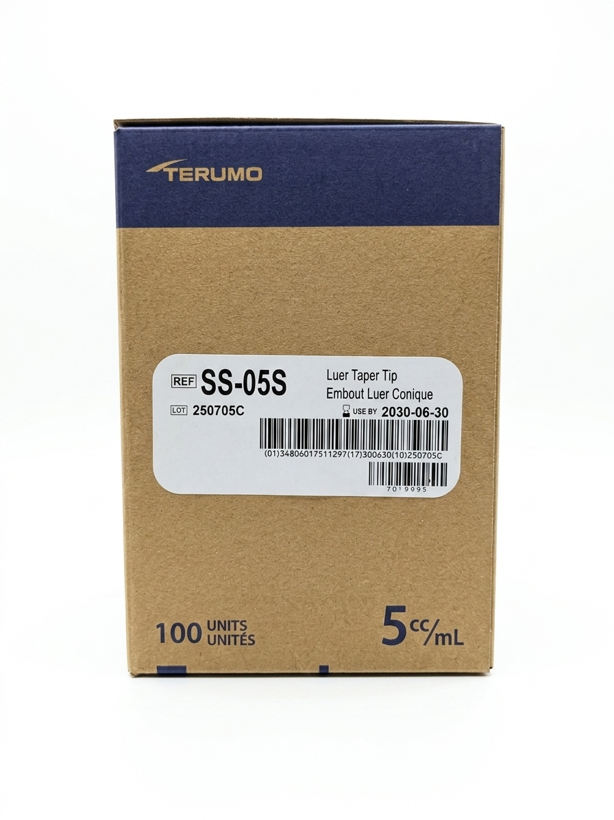 TC-SS-05S Hypodermic Syringe, 0.2cc Graduation, 5cc, 100EA/BX