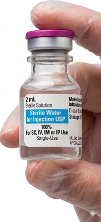 954469N CPDN Sterile Water for Injection, 10mL, 25EA/PK