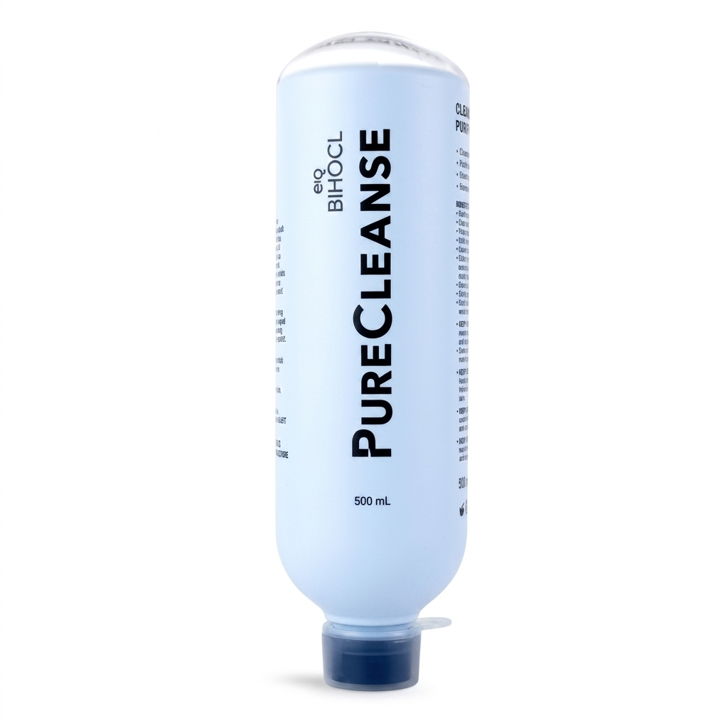 33055-475SC PureCleanse Antimicrobial Wound Solution, 500 mL, Spikeable Cap