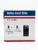 BSN 7227800 Delta-Cast Elite Cast Tape, BLACK Polyester, Conformable 5CM x 3.6M (2" x 4YD.) 10/BX