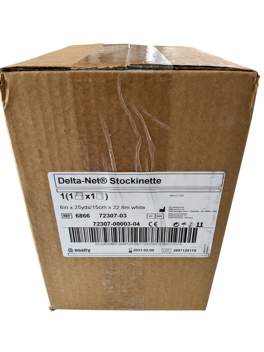 BSN 7230703 Delta-Net Synthetic Stockinette 15cm x 22.8m White 1/BX