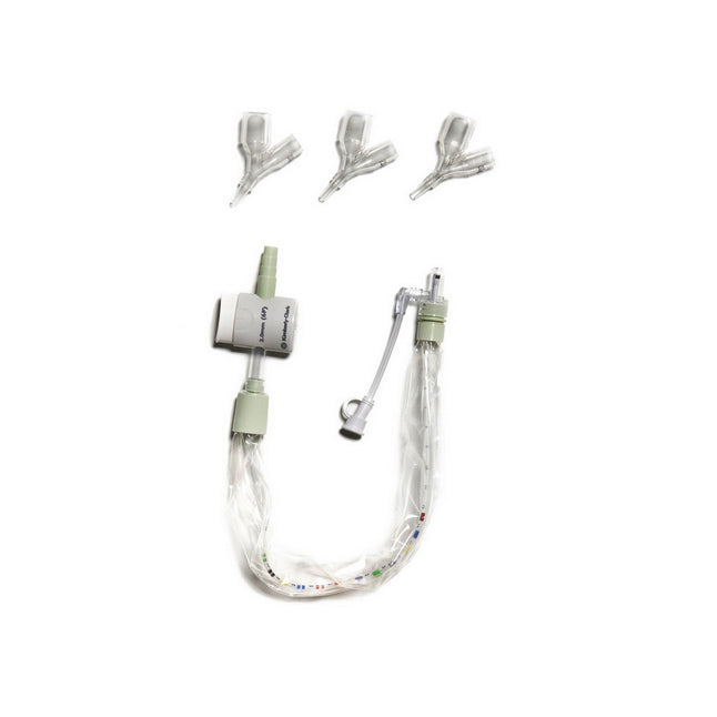 198 Closed Suction Catheter, Y-Adapter, Endotracheal Type, Neonate/Pediatric, 8Fr, 10EA/BX
