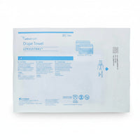 A7553 Drape Towel with Adhesive Strip, Non-Absorbent, 15" x 26", 120EA/CA