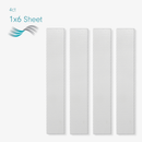 NG-301S NEWGEL+ SILICONE STRIPS FOR SCARS 1" x 6" - CLEAR