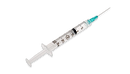 BD309571 General use Syringe with PrecisionGlide Detachable Needle, 3cc, 23GA x 1", 100EA/BX